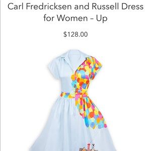 Disney Pixar up dress